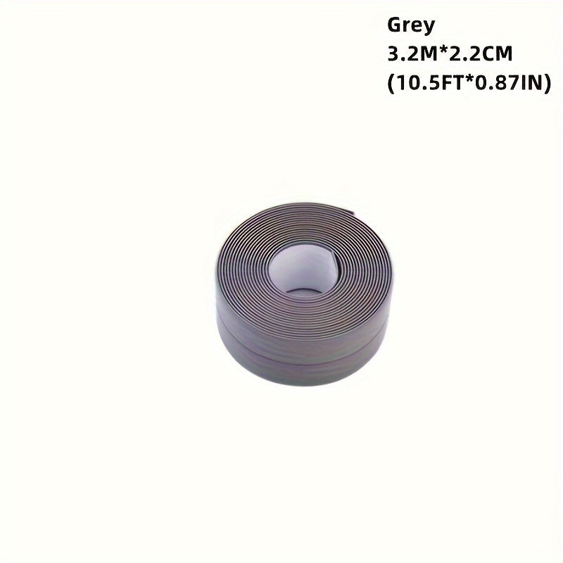 Upgrade Your Bathroom with Self-Adhesive Waterproof Caulk Strip Tape!