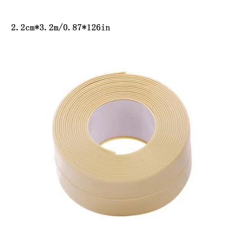 Self-Adhesive Waterproof PVC Tape: Keep Your Bathroom Sink, Shower, Bathtub & Toilet Sealed & Protected! Suitable For Plumbers&contractors
