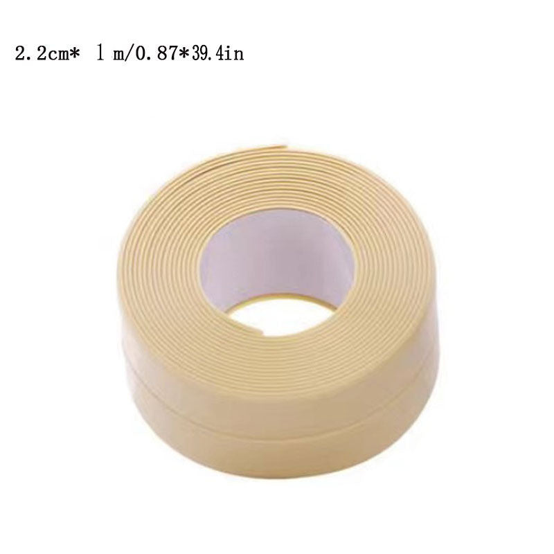 Self-Adhesive Waterproof PVC Tape: Keep Your Bathroom Sink, Shower, Bathtub & Toilet Sealed & Protected! Suitable For Plumbers&contractors