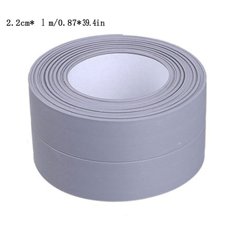 Self-Adhesive Waterproof PVC Tape: Keep Your Bathroom Sink, Shower, Bathtub & Toilet Sealed & Protected! Suitable For Plumbers&contractors