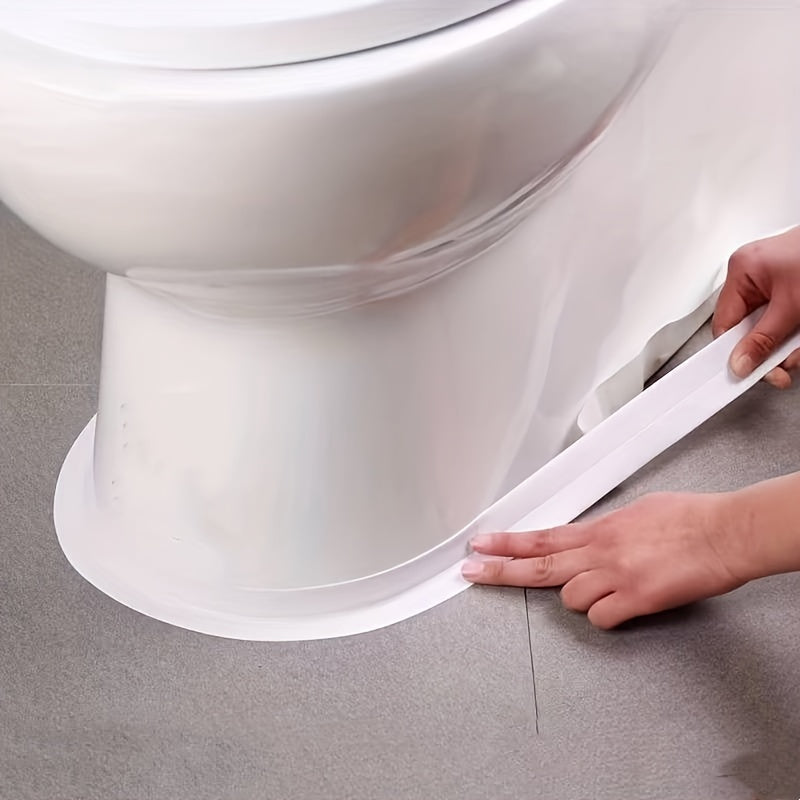 Upgrade Your Bathroom with Self-Adhesive Waterproof Caulk Strip Tape!