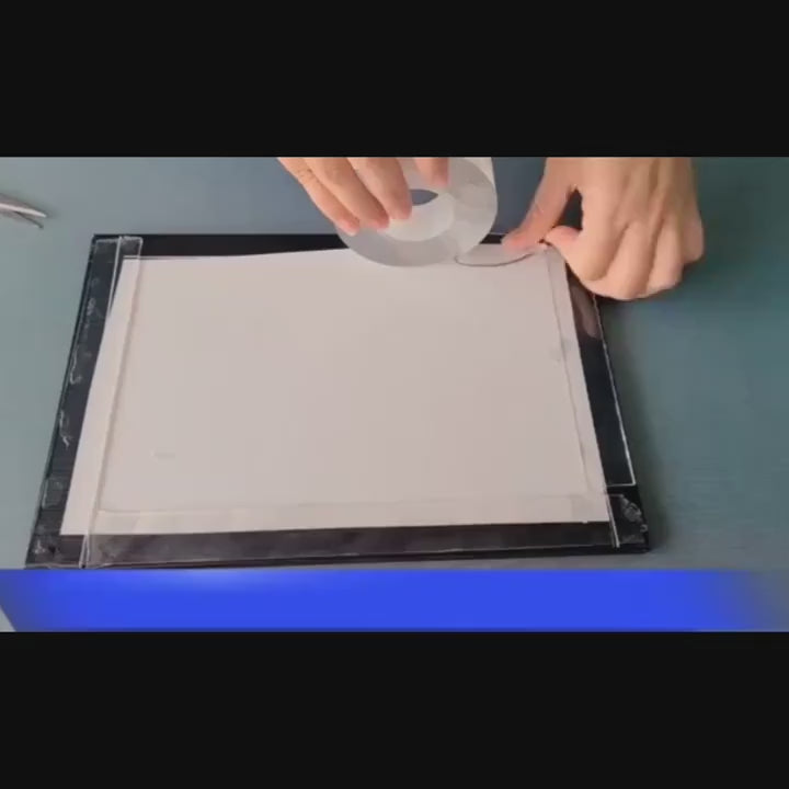 High-Viscosity Transparent Double-Sided Tape for Wall and Automotive Use, Traceless Strong Nano Acrylic Adhesive, High-Temperature Resistant, No Residue, Universal Magic Anti-Slip Sticker, Heavy-Duty Adhesive Tape